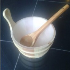 Sauna Kovası ve Sauna Kepçesi Sauna Kovası ve Sauna Kepçesi